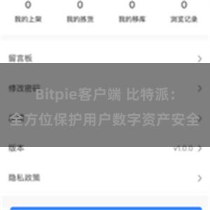 Bitpie客户端 比特派：全方位保护用户数字资产安全