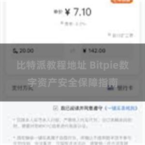 比特派教程地址 Bitpie数字资产安全保障指南