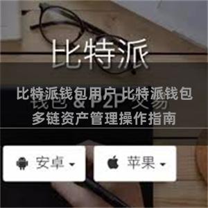 比特派钱包用户 比特派钱包多链资产管理操作指南