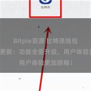 Bitpie资源 比特派钱包最新版本更新：功能全面升级，用户体验更加顺畅！