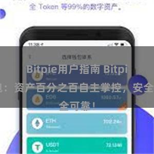 Bitpie用户指南 Bitpie钱包：资产百分之百自主掌控，安全可靠！