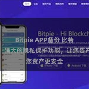 Bitpie APP备份 比特派钱包：强大的隐私保护功能，让您资产更安全