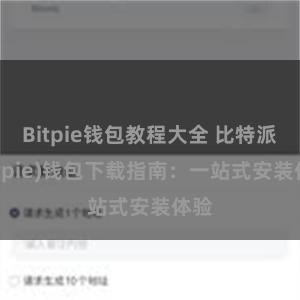 Bitpie钱包教程大全 比特派(Bitpie)钱包下载指南：一站式安装体验