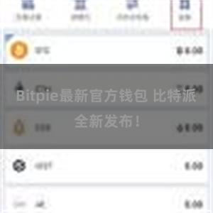 Bitpie最新官方钱包 比特派全新发布！