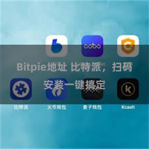 Bitpie地址 比特派，扫码安装一键搞定