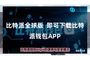 比特派全球版 即可下载比特派钱包APP